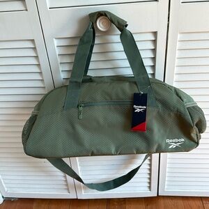 NWT REEBOK Olive Green Gym or Travel Duffle LINA